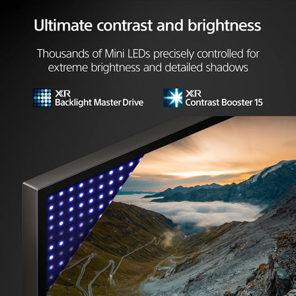 Sony BNDL_XR75X93L-WARRANTY-2 75" 4K Mini LED Google TV