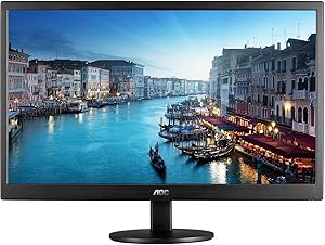 AOC 24" Full HD 1080p Slim LED Monitor - Renewed