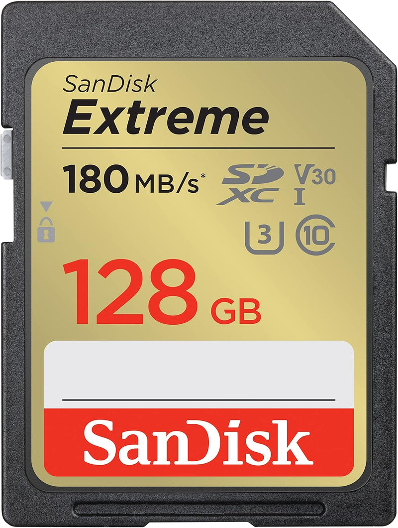 SanDisk SDSDXVA-128G-GNCIN 128GB Extreme SDXC UHS-I Card 4K — main product image