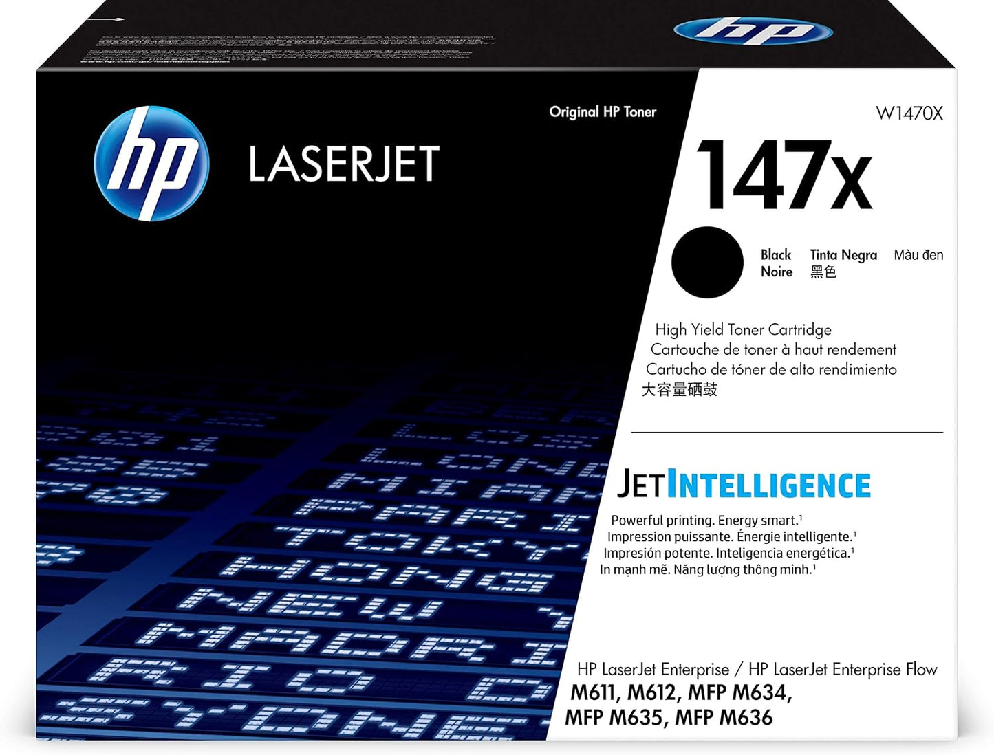 HP W1470X 147X Black High-yield Toner Cartridge