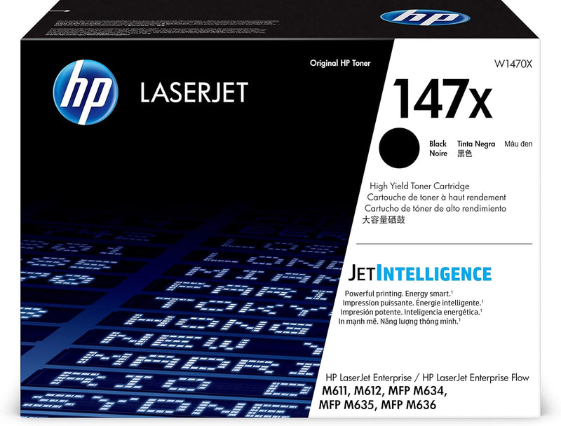 HP W1470X 147X Black High-yield Toner Cartridge — main product image