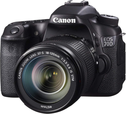 Canon 8469B016 EOS 70D DSLR Camera 18-135mm STM Lens