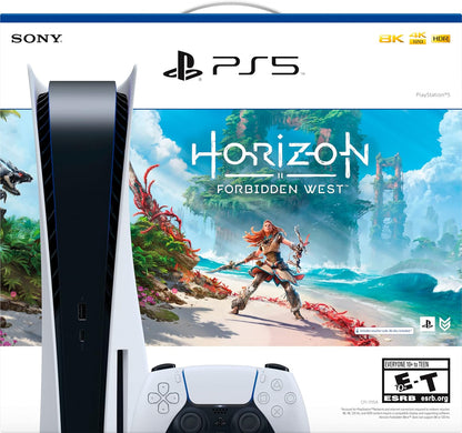 Sony PS5 Playstation 5 Disc Version Horizon Forbidden West Bundle
