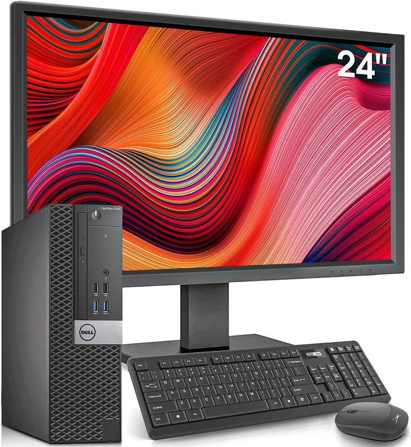 Dell OptiPlex 3040 i7 Desktop PC & 24