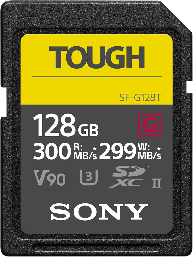 Sony SF-G128T/T1 128GB TOUGH UHS-II SDXC Card — main product image