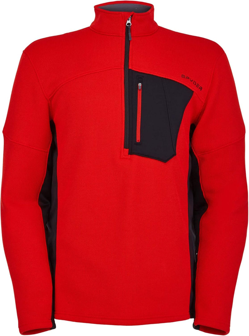 Spyder 205028 Bandit Hybrid 1/2 Zip Mid-Layer Jacket — main product image