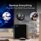 QNAP TS-464 24TB 4-Bay NAS RAID 5 Bundle