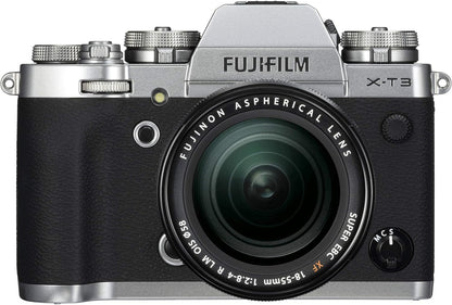 Fujifilm X-T3 Mirrorless Camera XF18-55 Lens Kit Silver