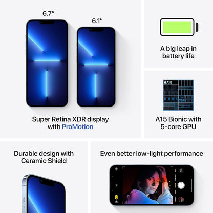 Apple iPhone 13 Pro Max 1TB Sierra Blue (Verizon Renewed)