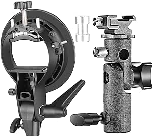 Neewer 90093536 E/S-Type Bracket Bowens Mount Studio Kit