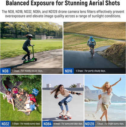 Neewer 10105154 ND Filter Set for DJI NEO Drone 6-Pack