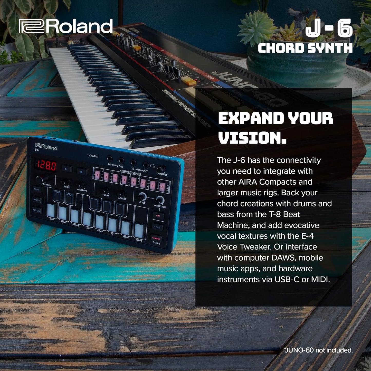 Roland J-6 AIRA Compact: Portable Chord Synth Machine