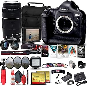 Canon 5253B002 EOS-1D X DSLR Camera Kit Renewed