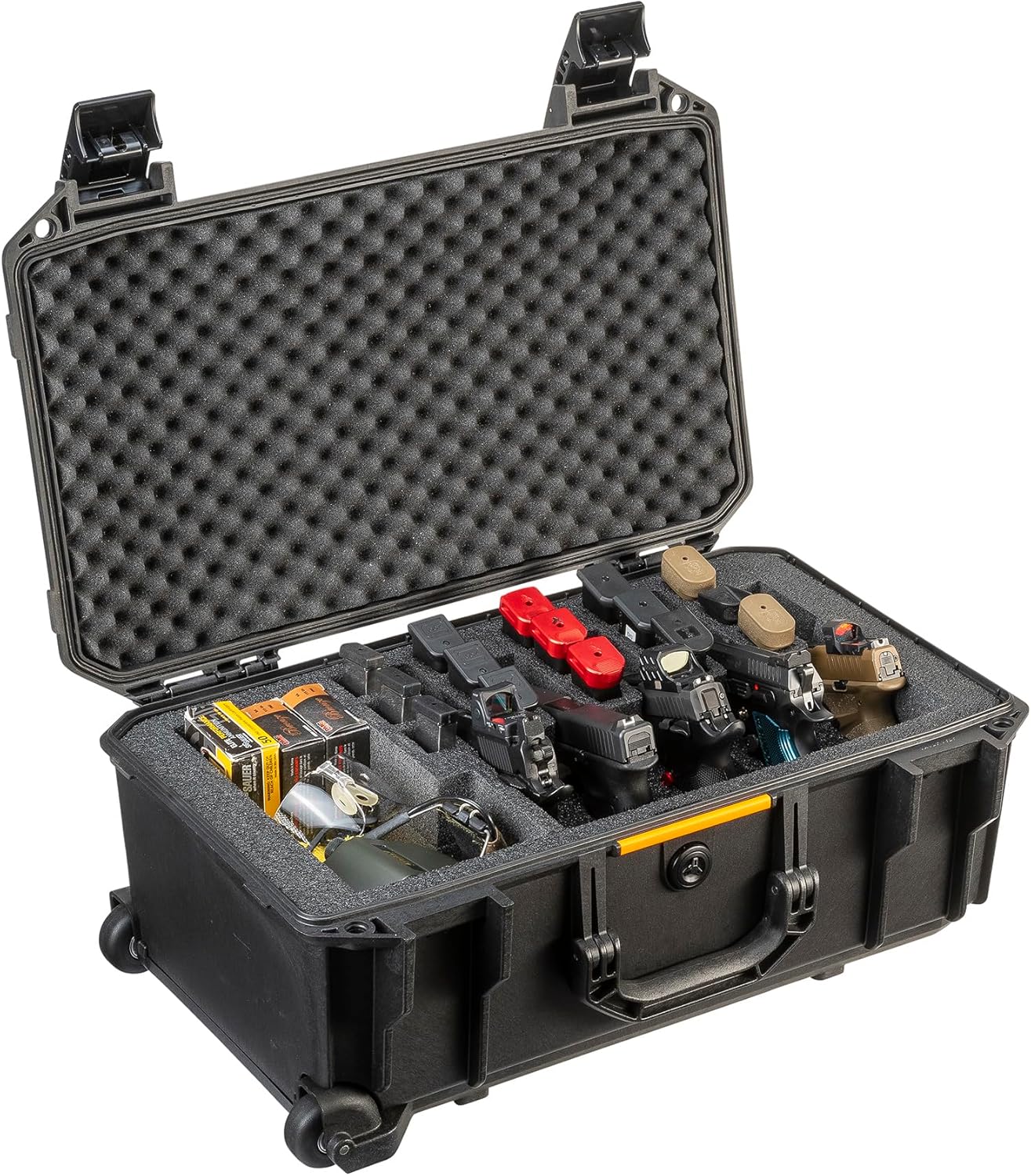 Pelican Vault Pre-Cut Foam Pistol Case - Rugged & Secure