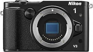 Nikon N1V3BK 1 V3 Digital Camera 10-30mm Lens (International Version)