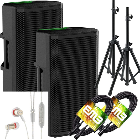 Mackie Thrash212 1300W Powered Loudspeaker Bundle