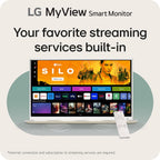 LG 32SR70U-W.AUS 32-Inch 4K UHD MyView Smart Monitor