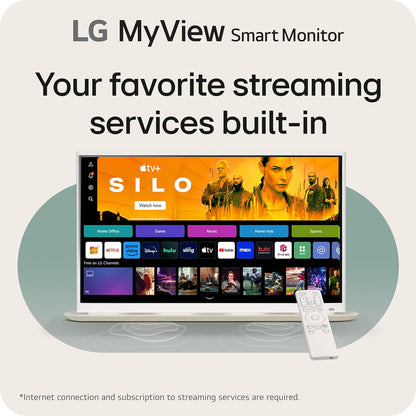 LG 32SR70U-W.AUS 32-Inch 4K UHD MyView Smart Monitor
