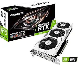 Gigabyte RTX 2070 GAMING OC WHITE 8G Renewed Graphics