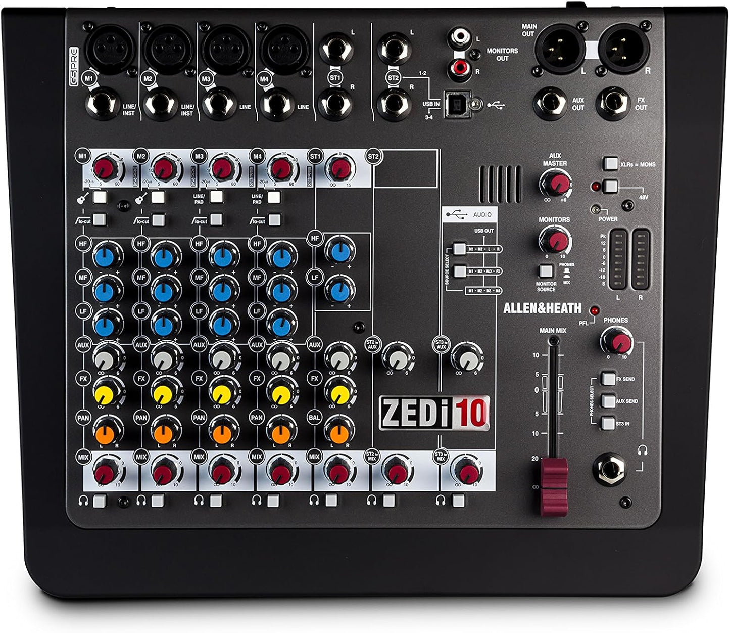 Allen & Heath ZEDi-10 10-Channel Mixer Interface