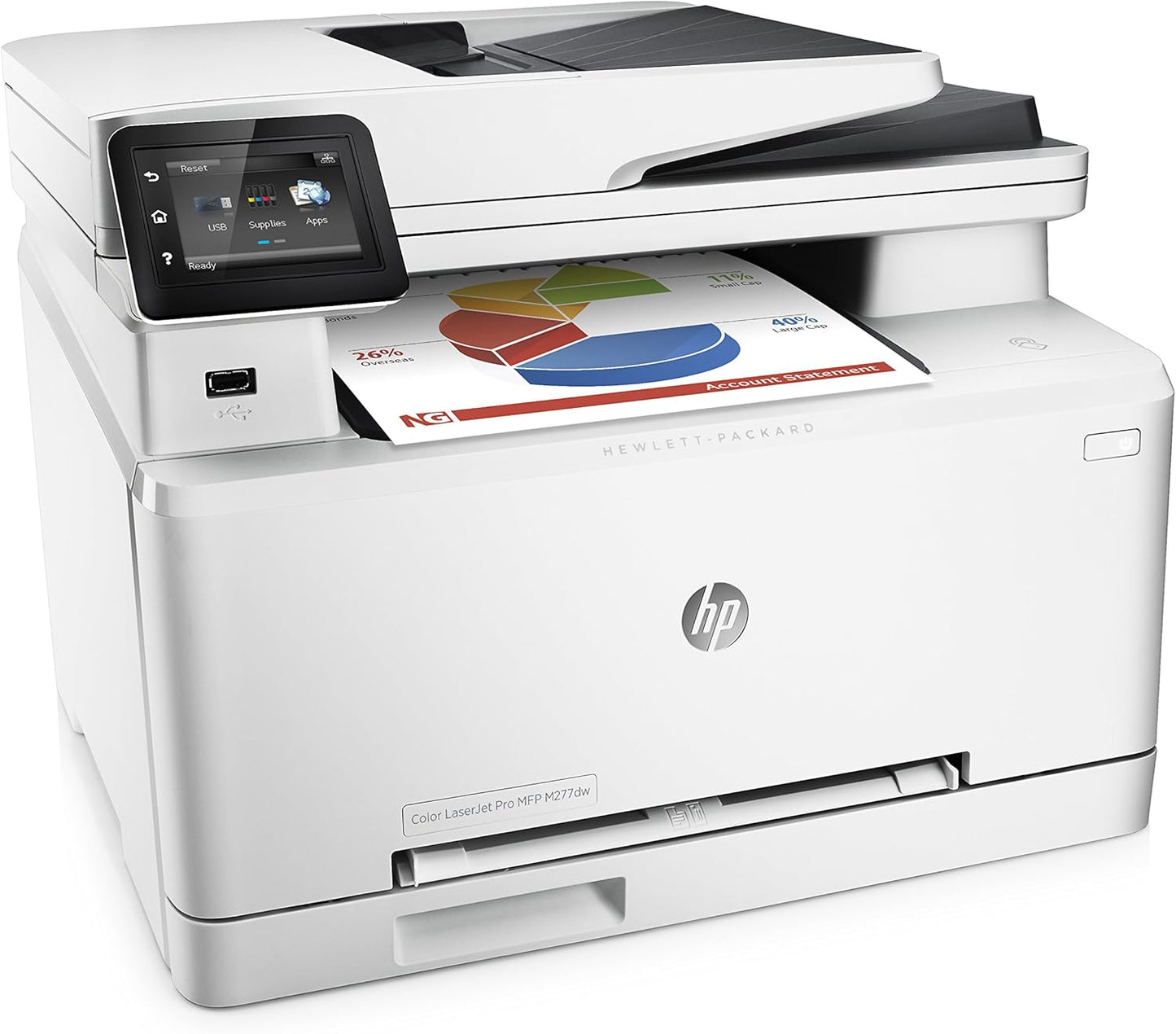 HP M277dw Wireless Color LaserJet Printer (Renewed)