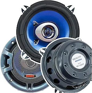Gravity GR-1386H 5.25" 200W Coaxial Car Speakers