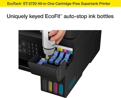 Epson ET-2720 EcoTank Wireless Color All-in-One Printer