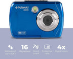 Polaroid IS048-BLU-INT Waterproof Digital Camera Red