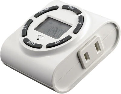 GE 15451 SunSmart Indoor Plug-In Digital Timer