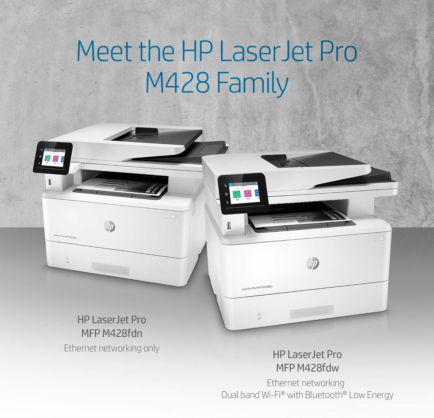 HP M428fdw LaserJet Pro Multifunction Wireless Printer (Renewed)
