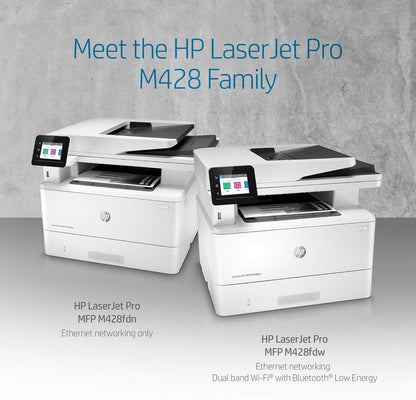 HP M428fdw LaserJet Pro Multifunction Wireless Printer (Renewed)