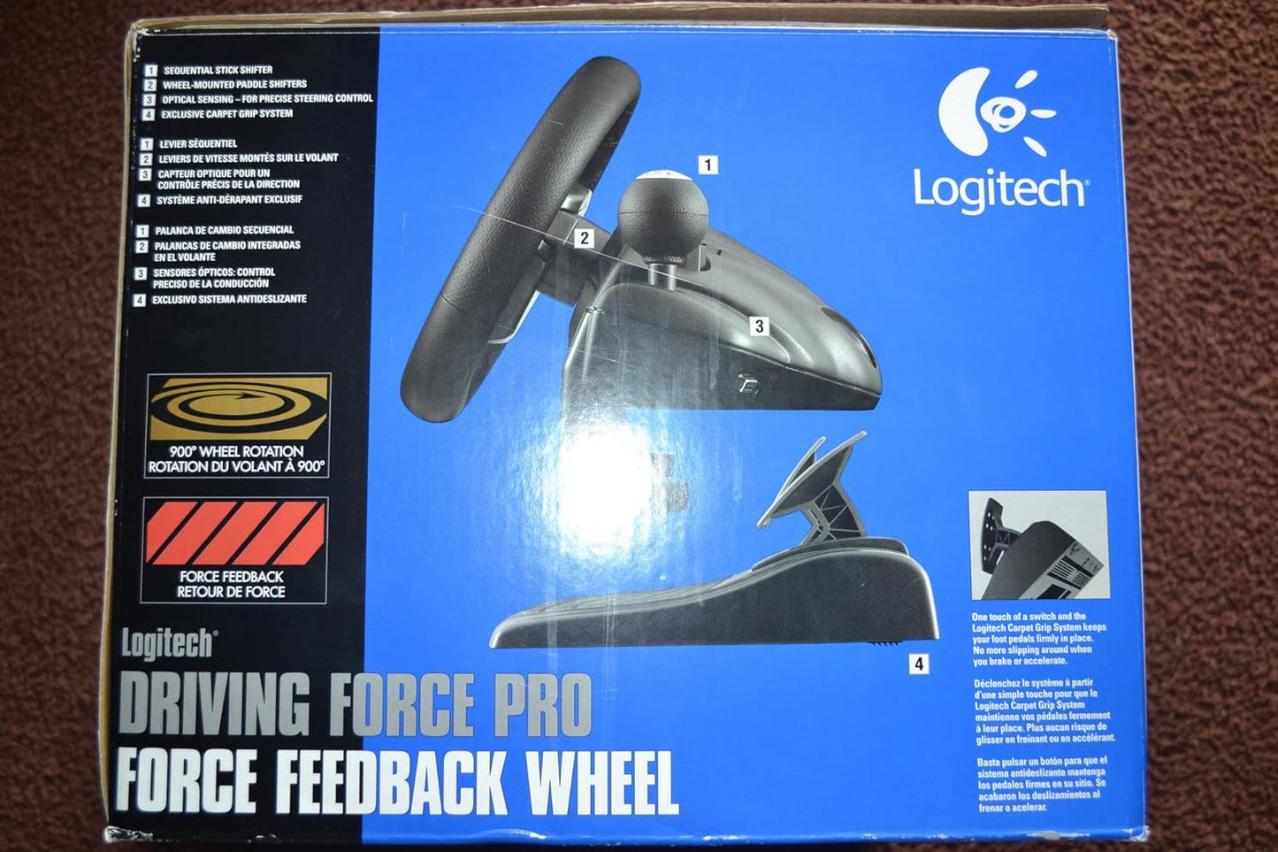 Logitech 963293-0403 Driving Force PS2/PS3 Racing Wheel