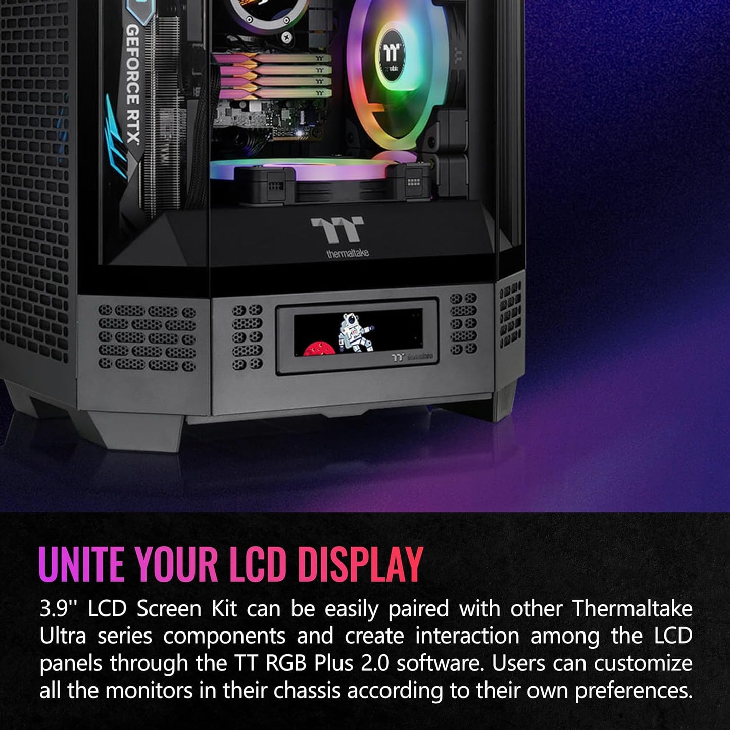 Thermaltake AC-064-OO1NAN-A1 Tower 300 LCD Panel Kit