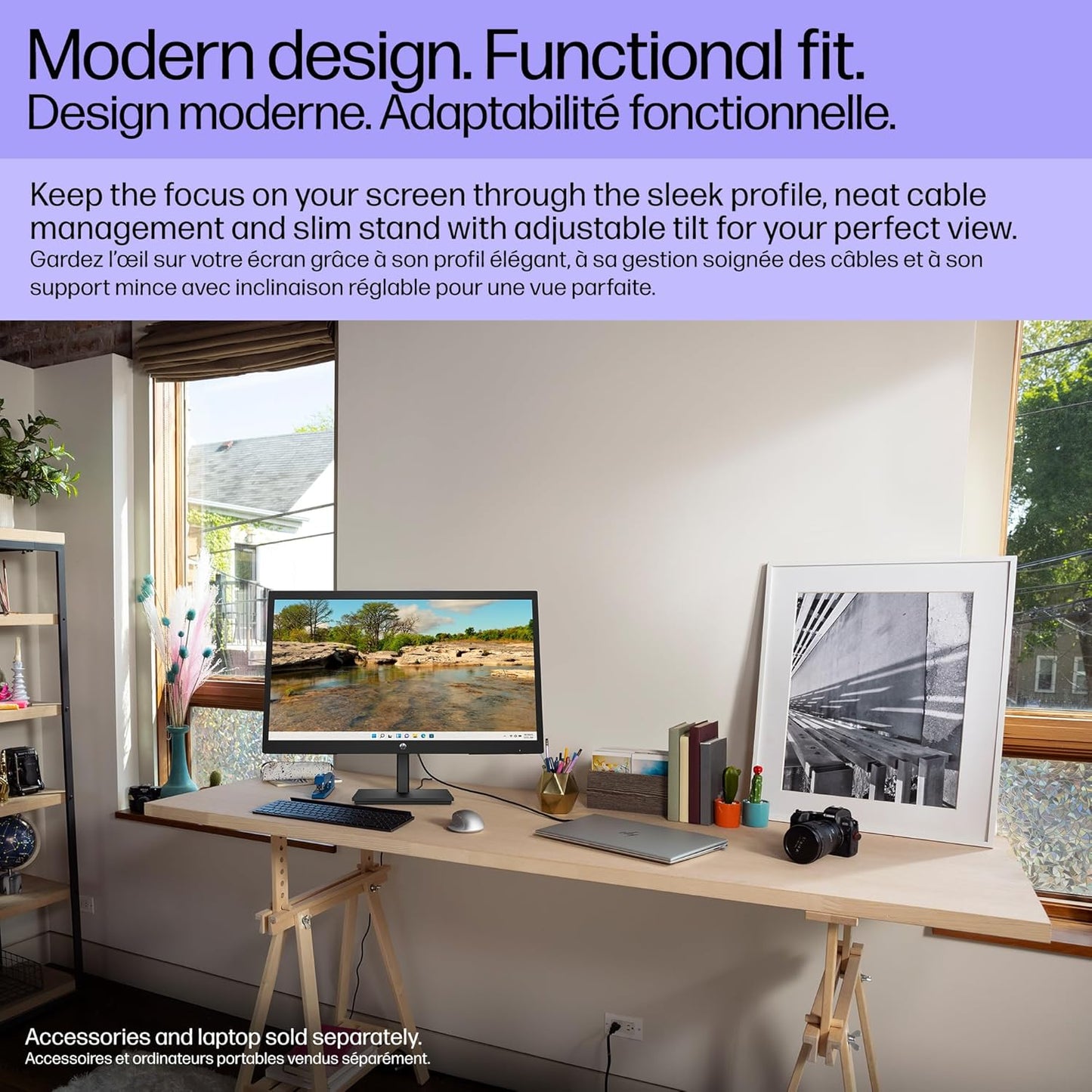 HP V22v G5 21.5-Inch FHD Monitor with AMD FreeSync
