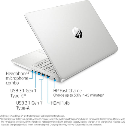 HP HP-14DQ i5-1035G1 8GB 256GB SSD 14" Laptop