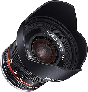 Rokinon 12mm F2.0 NCS CS Ultra Wide Angle Lens