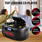 Magnavox MD6972 Portable CD Boombox Bluetooth Radio Lights