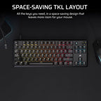 Corsair CH-911911E-NA K70 CORE TKL RGB Gaming Keyboard