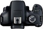 Canon EOS 4000D DSLR Camera 18-55mm Lens Renewed Bundle