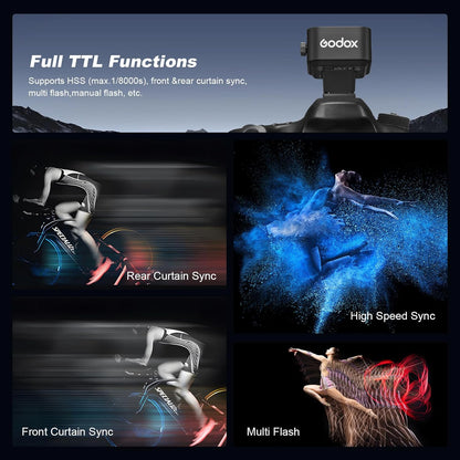 Godox X3S TTL Wireless Flash Trigger for Sony Camera OLED