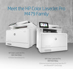 HP M479fdn Color Laserjet Pro Multifunction Printer (Renewed)