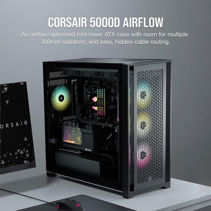 Corsair CC-9011210-WW 5000D Airflow ATX Mid-Tower PC Case