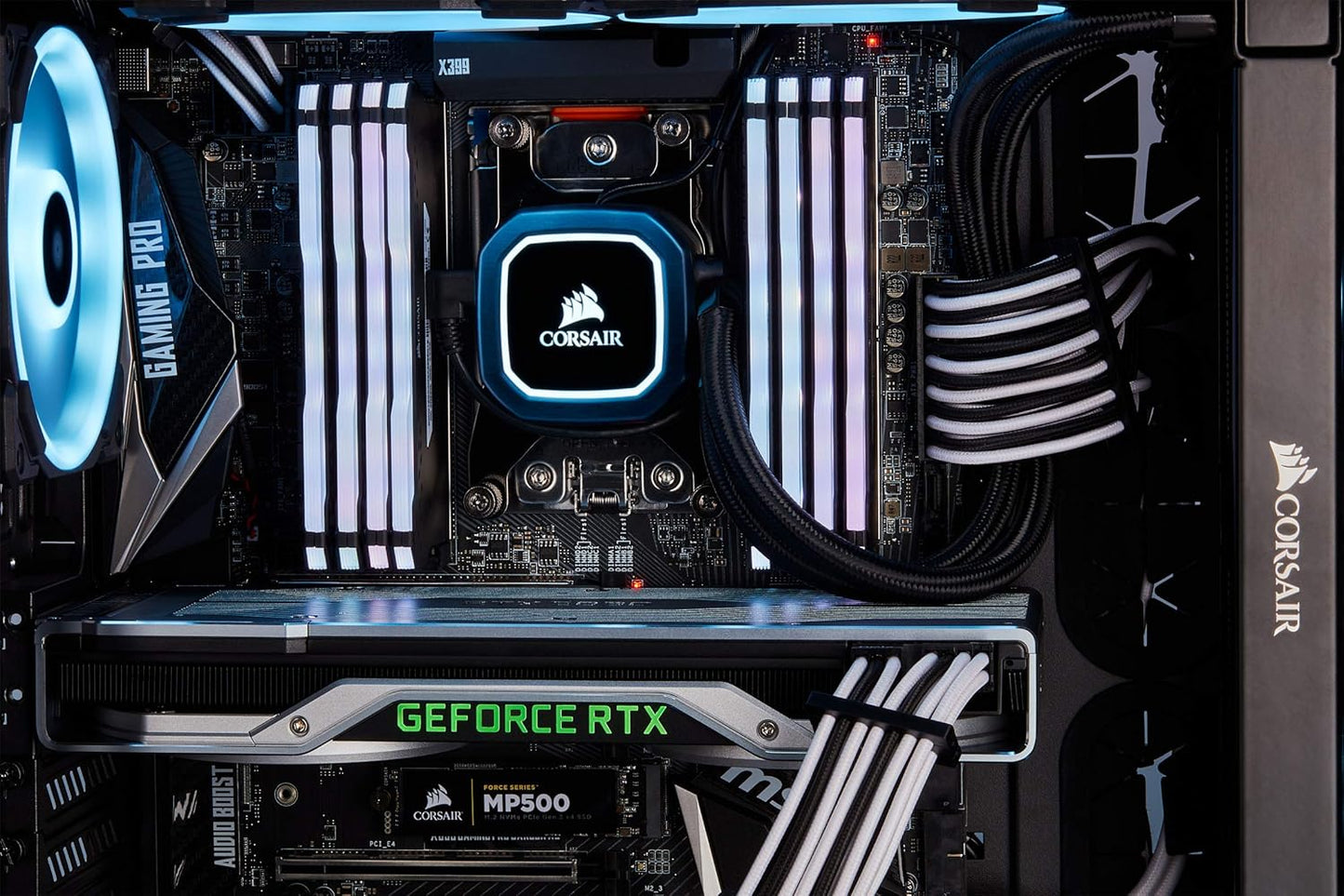 Corsair CP-8920243 Premium PCIe Sleeved Cable Black