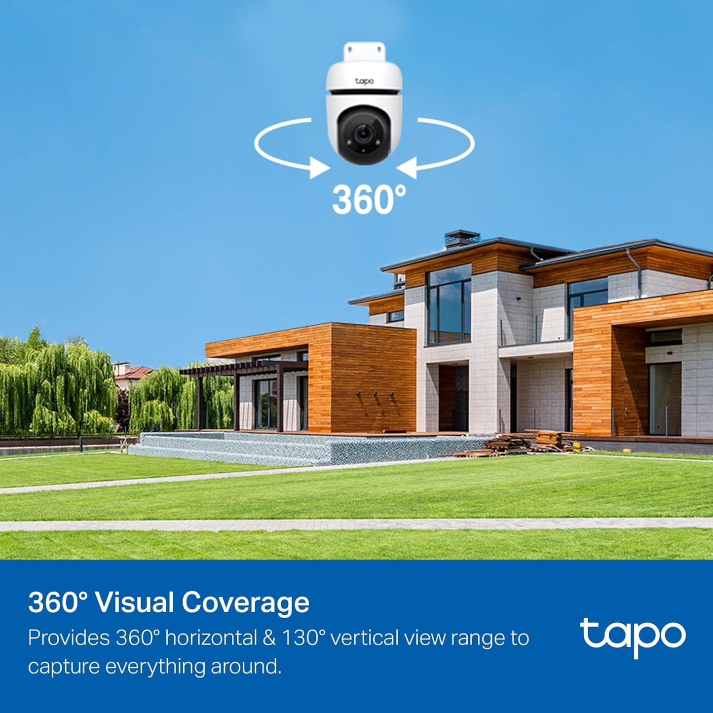 TP-Link Tapo C500 1080P Outdoor Pan/Tilt Security Camera