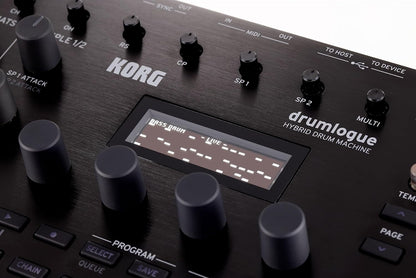 Korg DRUMLOGUE Hybrid Drum Machine