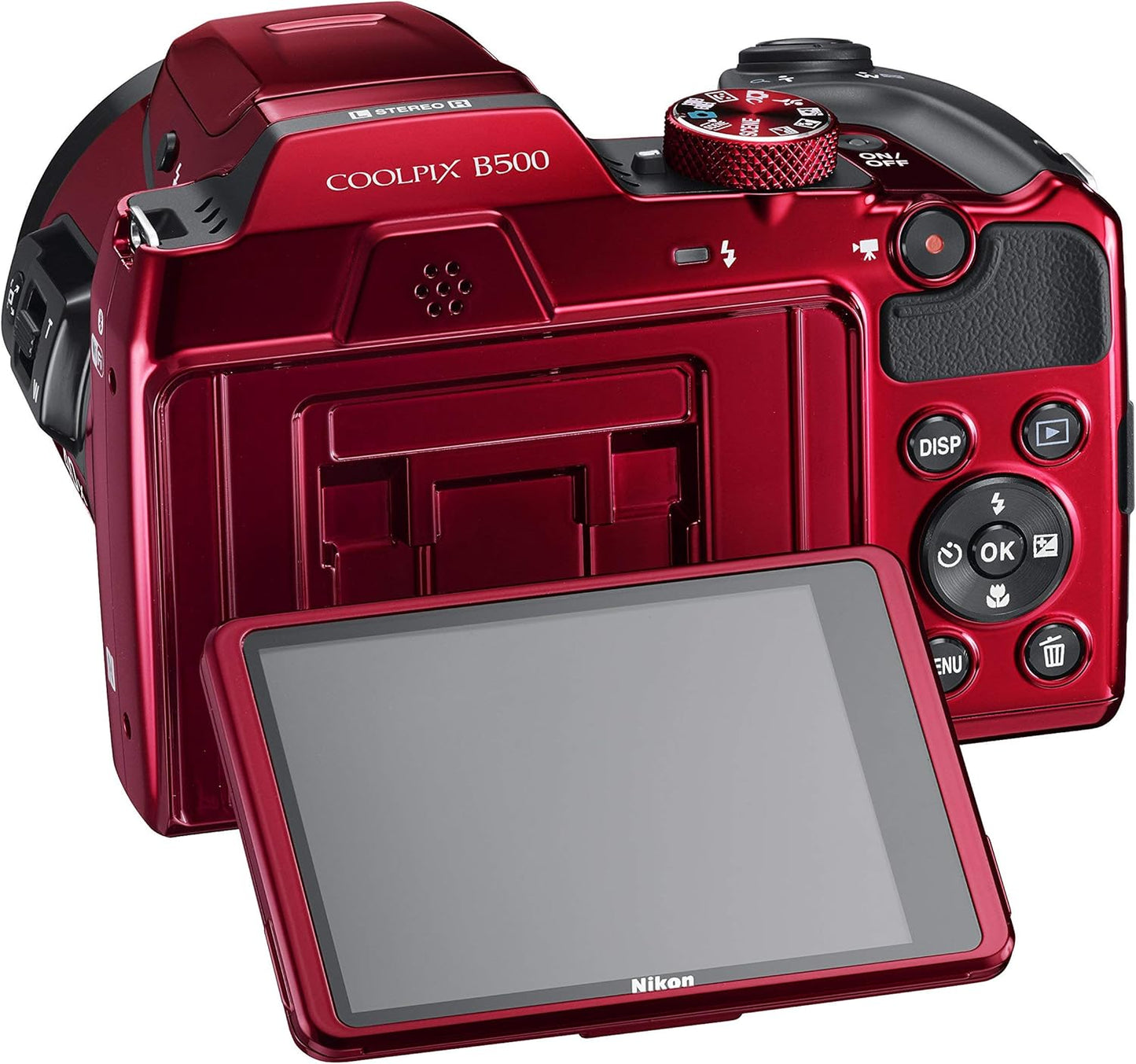 Nikon CRTNKCPB500RRB COOLPIX B500 16MP 40x Zoom (Renewed)