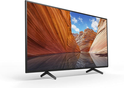 Sony KD43X80J 43-Inch 4K HDR LED Smart TV Bundle