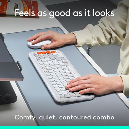 Logitech 920-013104 POP ICON Combo Off-White