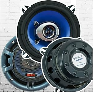 Gravity GR-1386H 5.25" 200W Coaxial Car Audio Speakers
