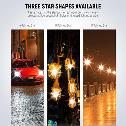 Neewer NW SERIES A 67mm Star Filter Set 3PCS